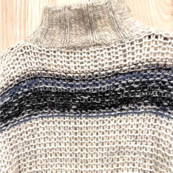 BCBGMaxAzria Cerulean Striped Mohair Tunic - Picture 7 of 16